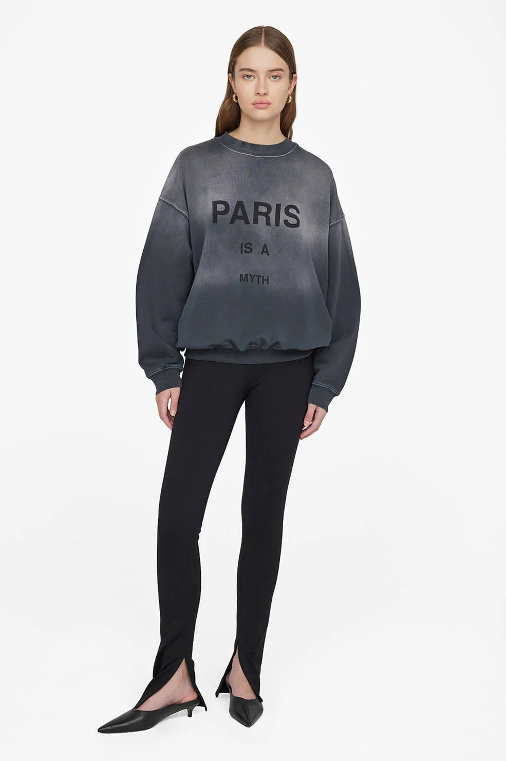 Jaci Sweatshirt Myth Paris | Anine Bing
