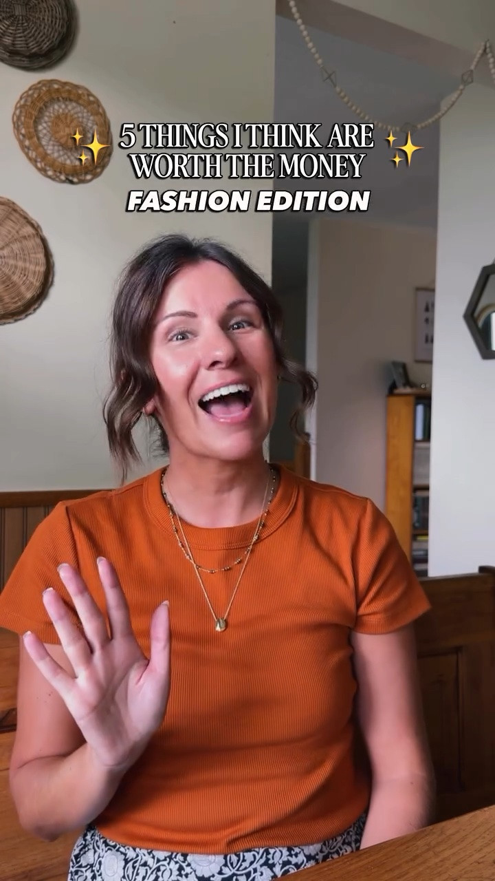 5 fashion items I think are actually worth spending money on💸
No regrets on any of these and they get TONS of wear from me🙌🏽

Agree or disagree? 

#worththemoney #thingsworththemoney #petitestyle #everydaystyle #fallfashion2026

#LTKSeasonal #LTKPetite #LTKootd