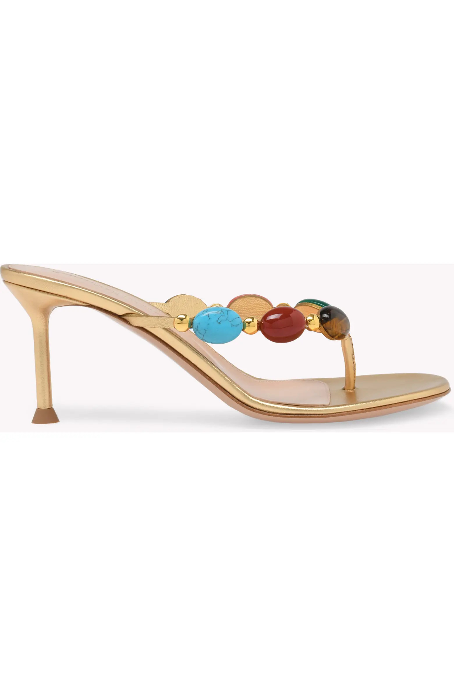 Gianvito Rossi Shanti Thong 70 Sandals | Nordstrom | Nordstrom