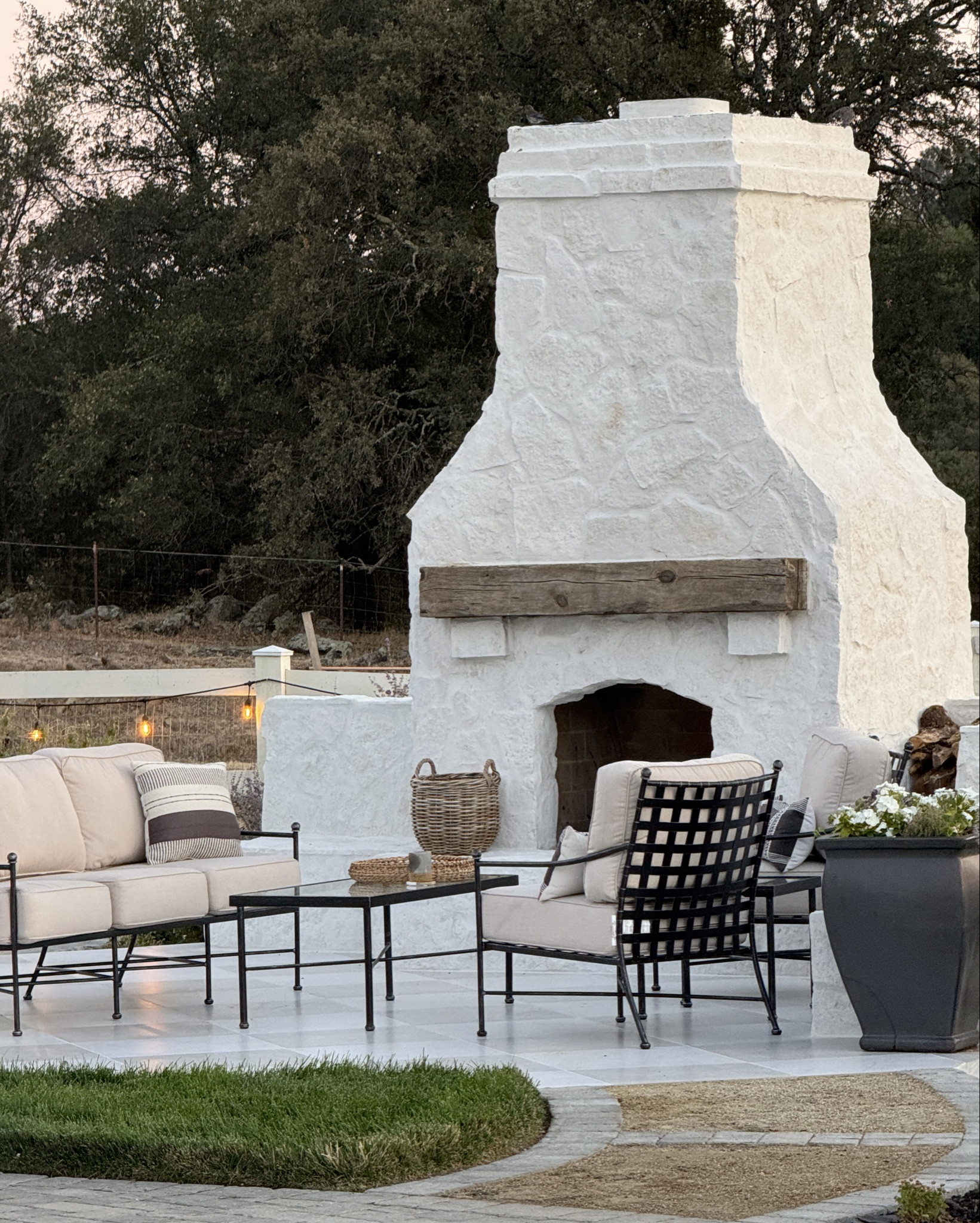 Outdoor living will be here before you know it!   These pics were from last summer and we couldn’t be more happy with how how Sunbrella chaises, sofas, umbrellas and chairs have held up!  Love the back detail on the furniture too!  And these rattan planters I can never have enough of!

#LTKHome #LTKFamily #LTKKids