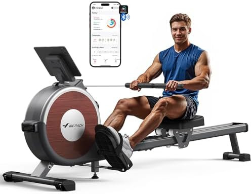 MERACH Rowing Machines for Home, Magnetic Rowing Machine with 16 Levels, Rower Machine of Quiet R... | Amazon (US)