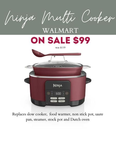 Multi cooker
Ninja
Gift idea
On sale

#LTKSeasonal #LTKsalealert #LTKHoliday