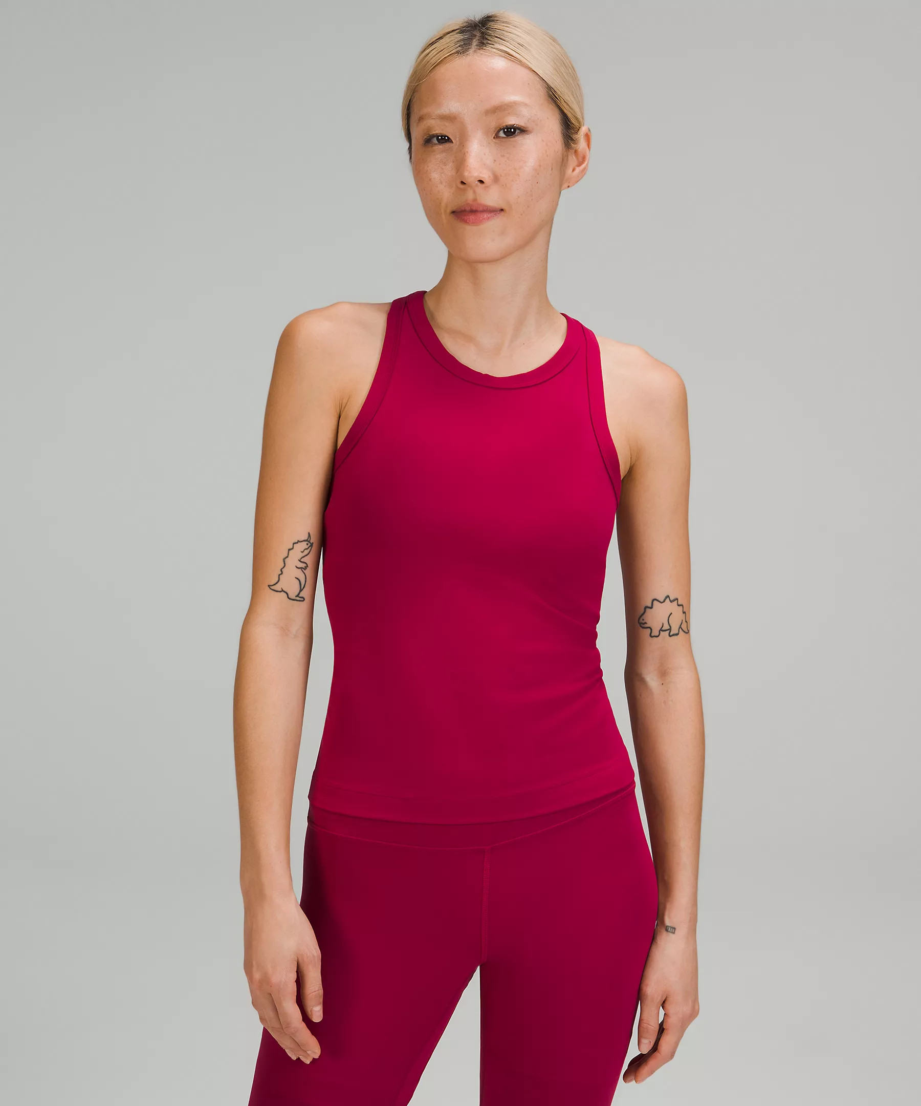 lululemon Align™ Waist-Length Racerback Tank Top | Women's Sleeveless & Tank Tops | lululemon | Lululemon (US)