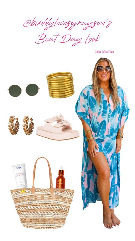 I am wearing a size M/L! Use my code BLGRAYSON15 for 15% off your boat day look!🛥️🏝️🍹

#LTKitbag #LTKsalealert #LTKtravel