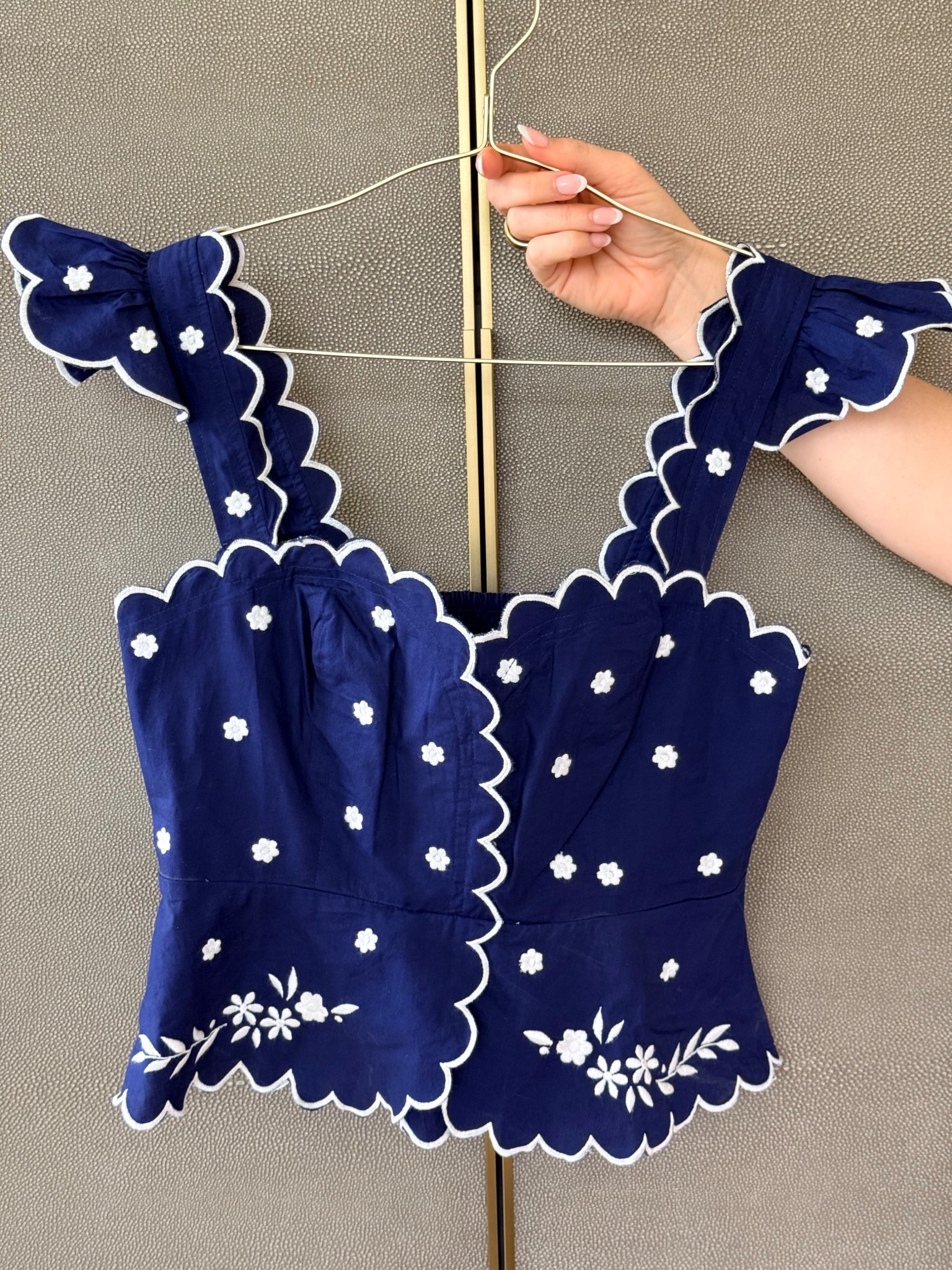 20% off with BROADMOOR20! Loving this cute plum flatter sleeve top! The scallops are so cute!

#LTKPetite #LTKgrwm #LTKSeasonal