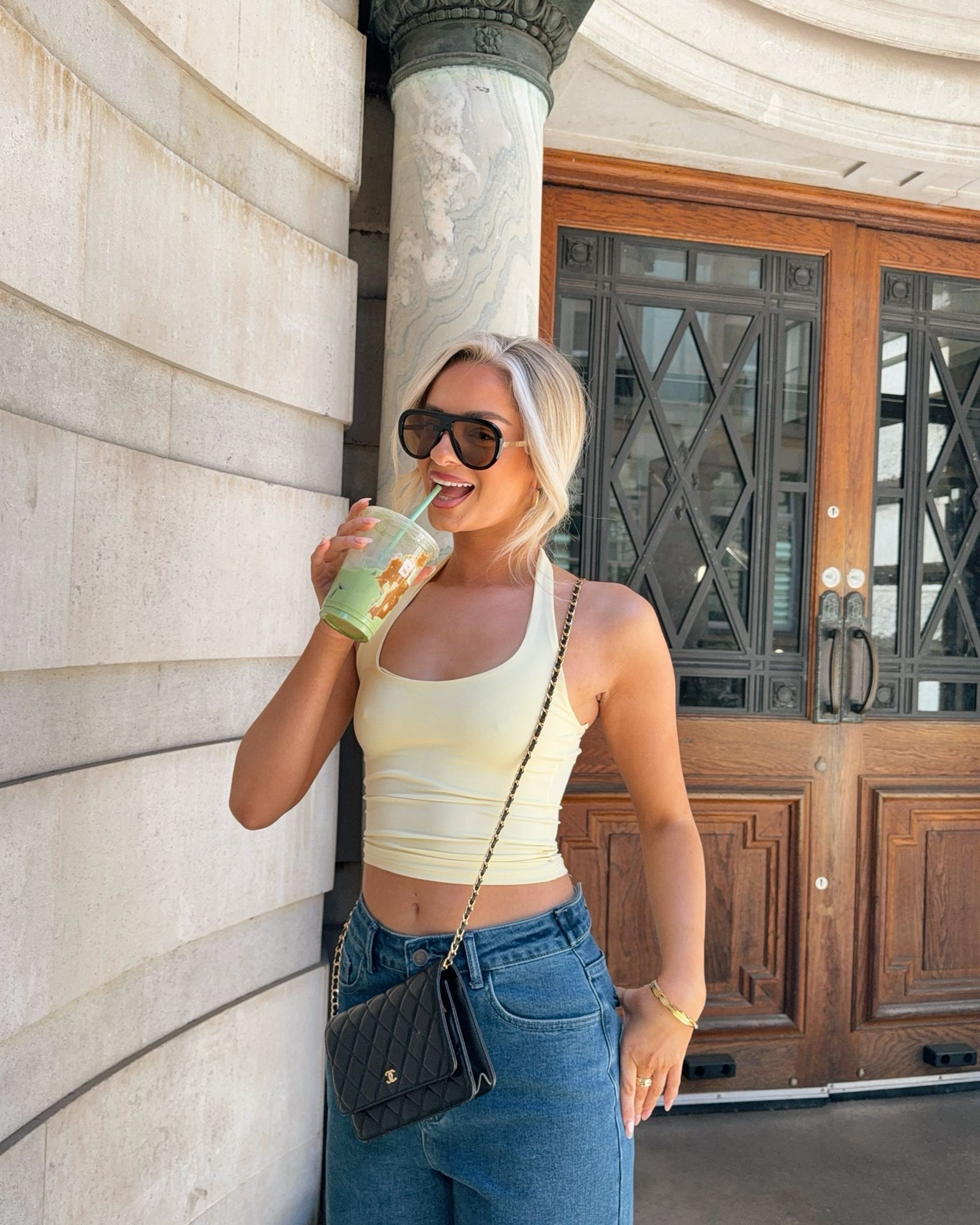 Morning matcha runs wearing Stradivarius, asos and Chanel 🍵

#LTKsummer #LTKstyletip #LTKuk
