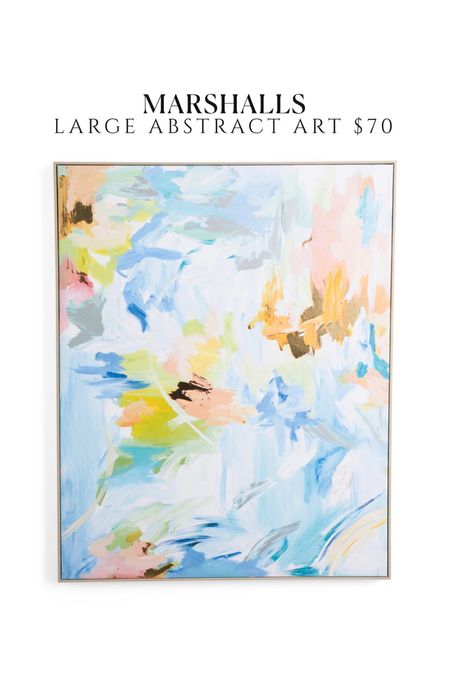 Love this fun abstract piece! Perfect for a spring or summer refresh! 

Abstract art, large art, canvas art, framed canvas colorful abstract frame blue and white art pink art bold art piece, large wall art, grandmillennial decor home decor glam decor modern decor modern art  

#LTKunder100 #LTKhome #LTKsalealert