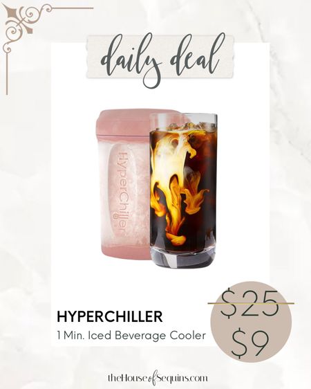 Shop Amazon deal on HyperChiller iced coffee cooler!