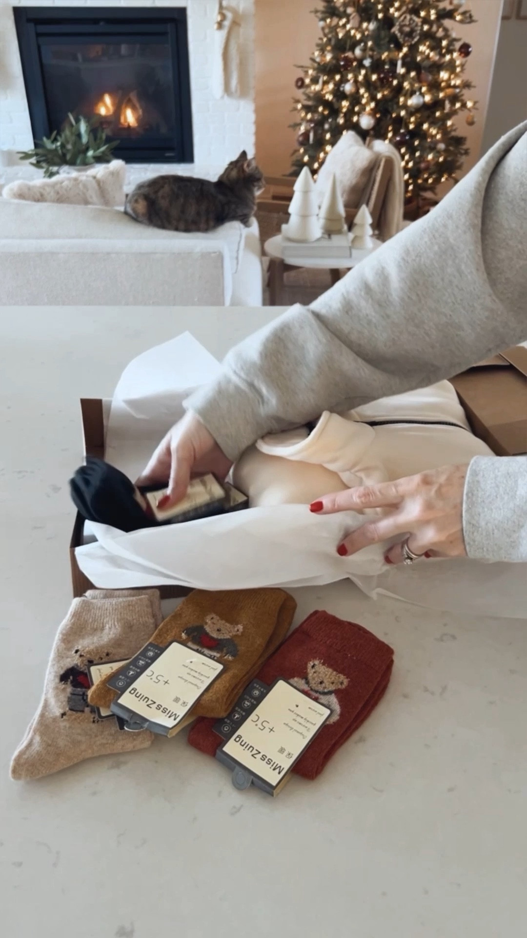 Teen girl gift idea!  Cute socks and a cozy sweatshirt  

#LTKGiftGuide #LTKfindsunder50 #LTKHoliday