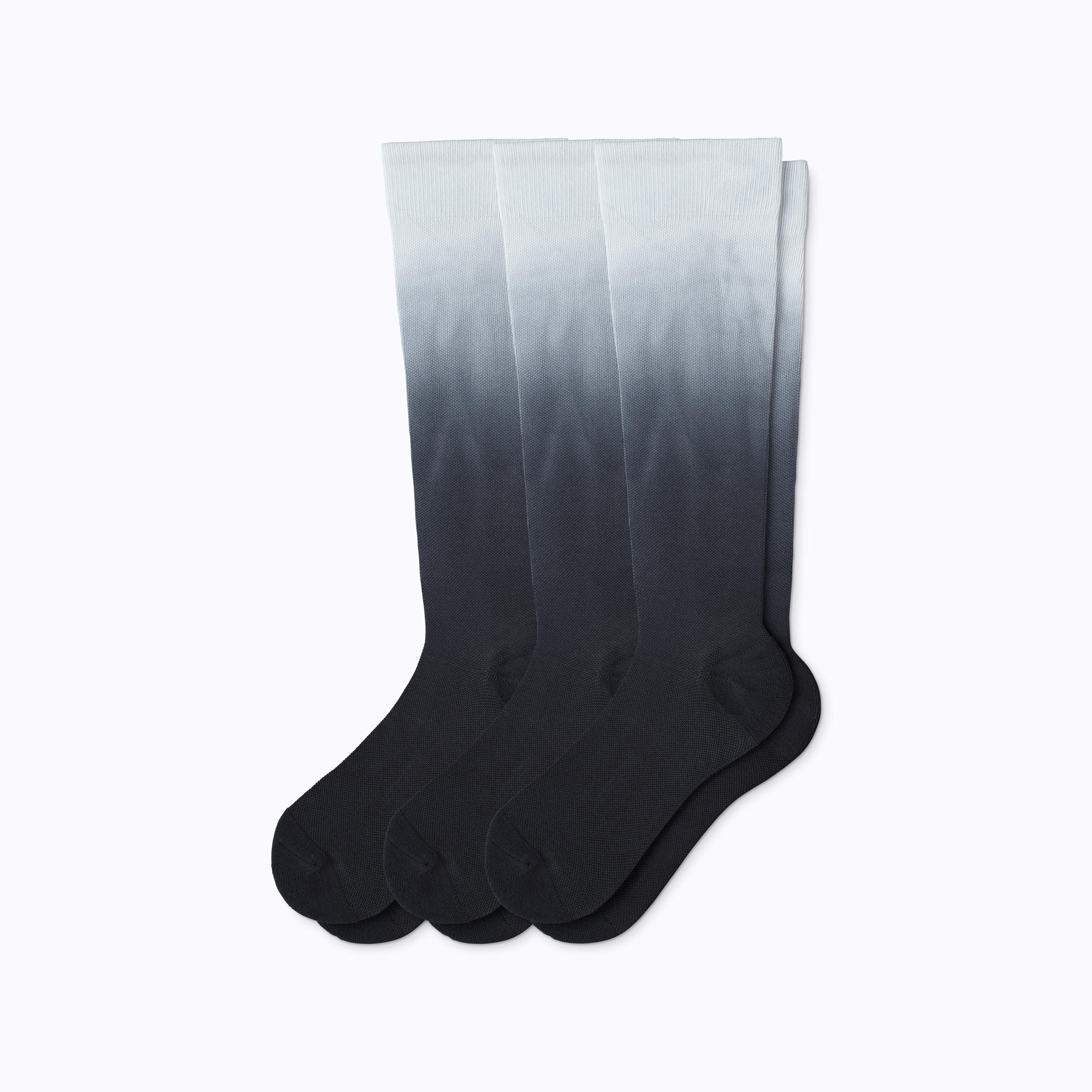 Knee-High Compression Socks – 3-Pack Ombre | Comrad