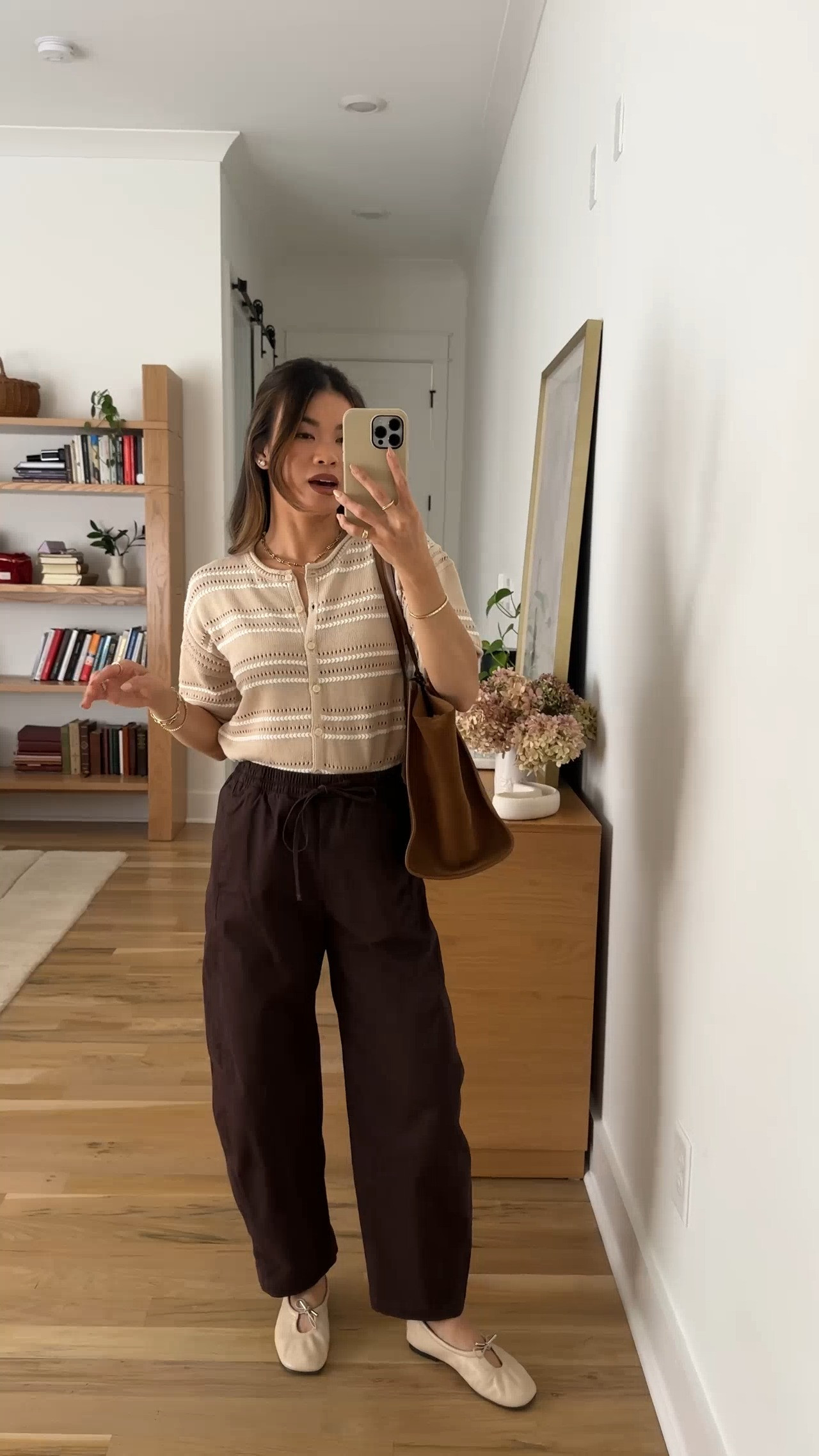 I love these @Alohas flats. They go with everything!

Sizing info:
-Evereve Prado Stripe Cardigan (Size XS in Softecrustripe) 
-Abercrombie Twill Barrel Pull-On Pant (Size XXS Short in Dark Coffee)

Petite style, petite fashion, mom outfit, mom style, petite pants, petite outfit ideas, petite outfits, best pants for petite, petite barrel pants, spring style, spring outfits, vacation outfits, summer outfits, fall barrel pants, fall pants, autumn top, petite fall outfits, Abercrombie pants, evereve,

#LTKootd #LTKSeasonal #LTKPetite