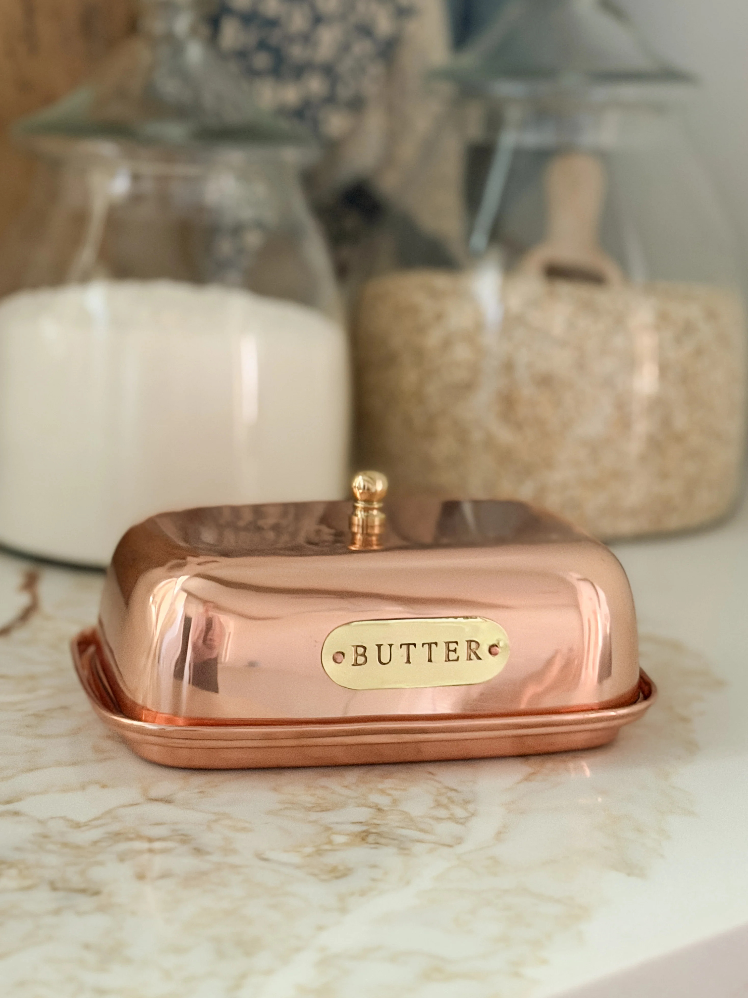 Copper Butter Dish | Cottage and Key