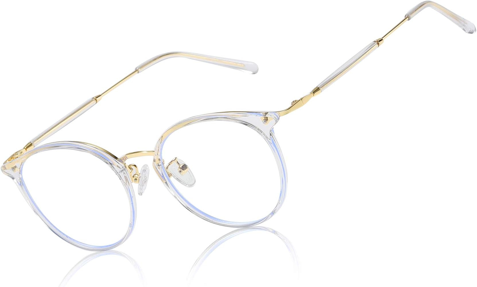 DUCO Blue Light Glasses for Women Men Blue Ray Blocking Glasses Computer Glasses for Teens Retro ... | Amazon (US)