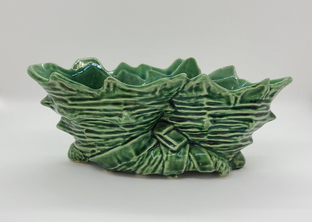 Mccoy Vintage Double Cornucopia Planter - Etsy | Etsy (US)