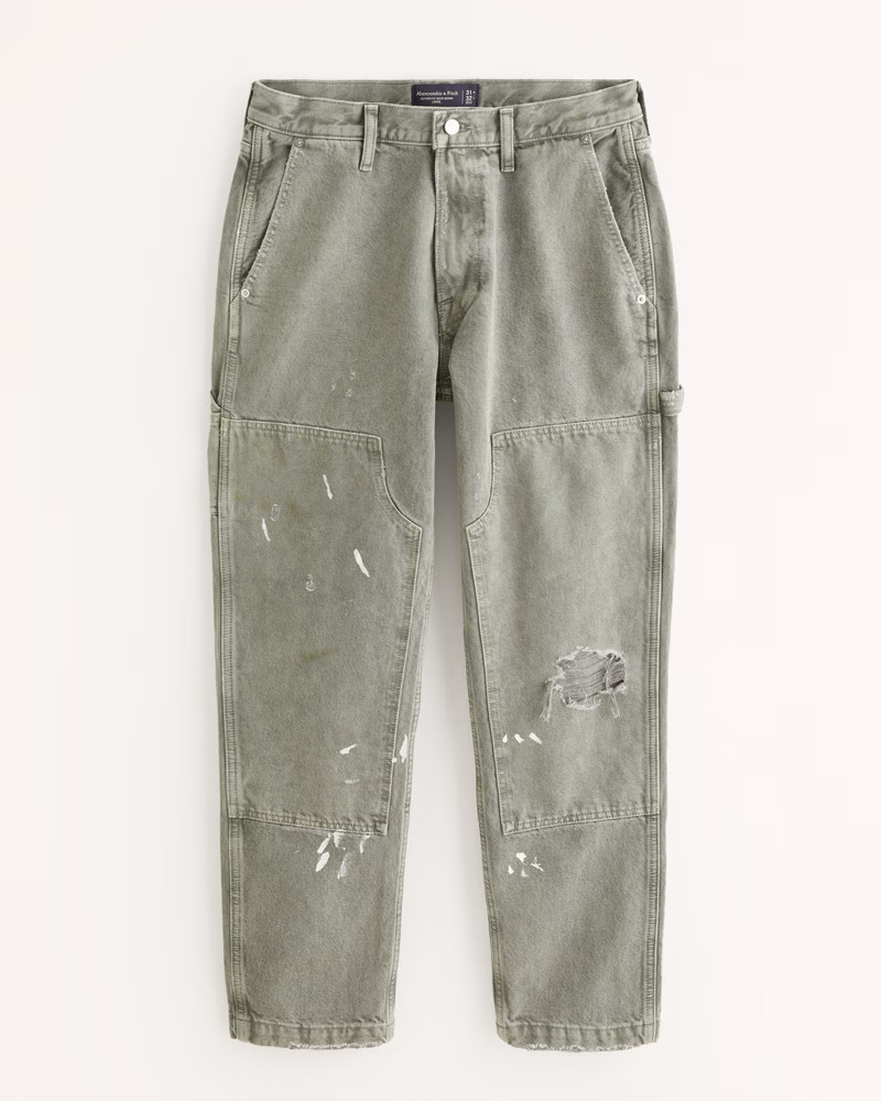 Men's Loose Workwear Jean | Men's Bottoms | Abercrombie.com | Abercrombie & Fitch (US)