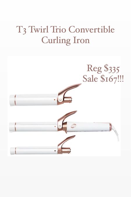 T3 curling iron. Girls gift. Christmas gift. 

#LTKCyberweek #LTKSeasonal #LTKGiftGuide