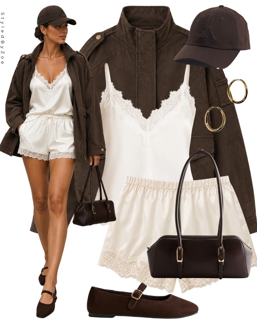 Styling the autumn must have suede jacket with satin shorts for an easy, elevated, autumn style🍂

#autumnoutfit #falloutfit #suedejacket #satinshorts

#LTKuk #LTKeurope #LTKautumn