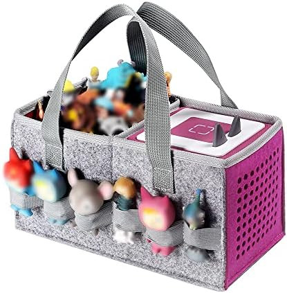MASiKEN Carry Case Compatible with Toniebox Starter and Tonies Figurines, Home Outdoor Hand Bag f... | Amazon (US)