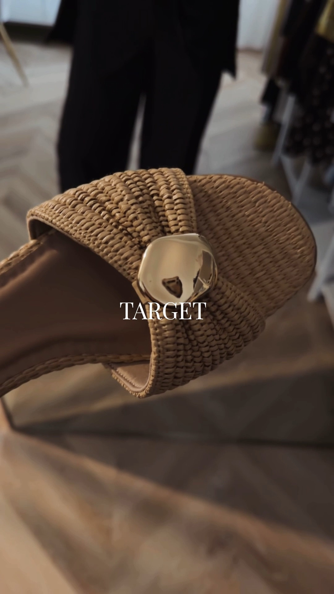 A great sandal for summer from Target! The gold detail mixed with raffia! Also have memory foam! 🤏🏼✨

#LTKootd #LTKgrwm #LTKSeasonal