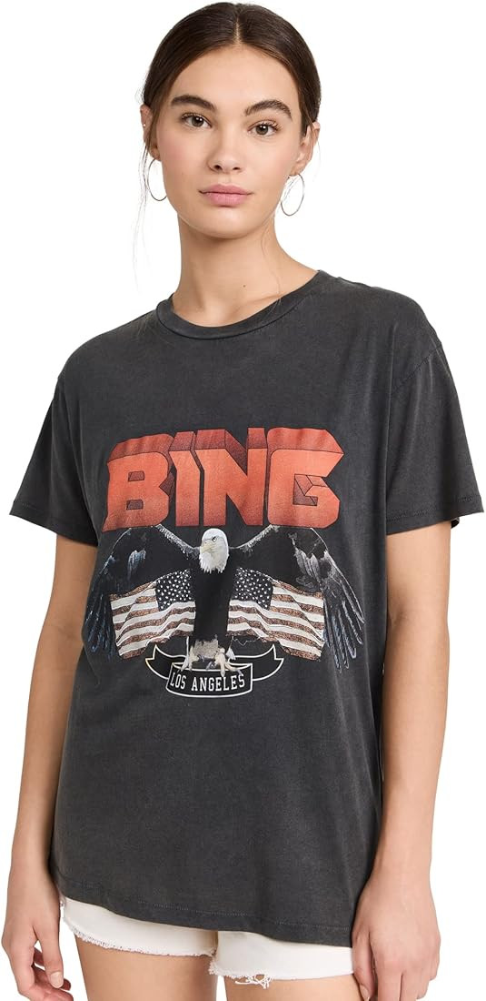 ANINE BING Women's Vintage Bing T | Amazon (US)