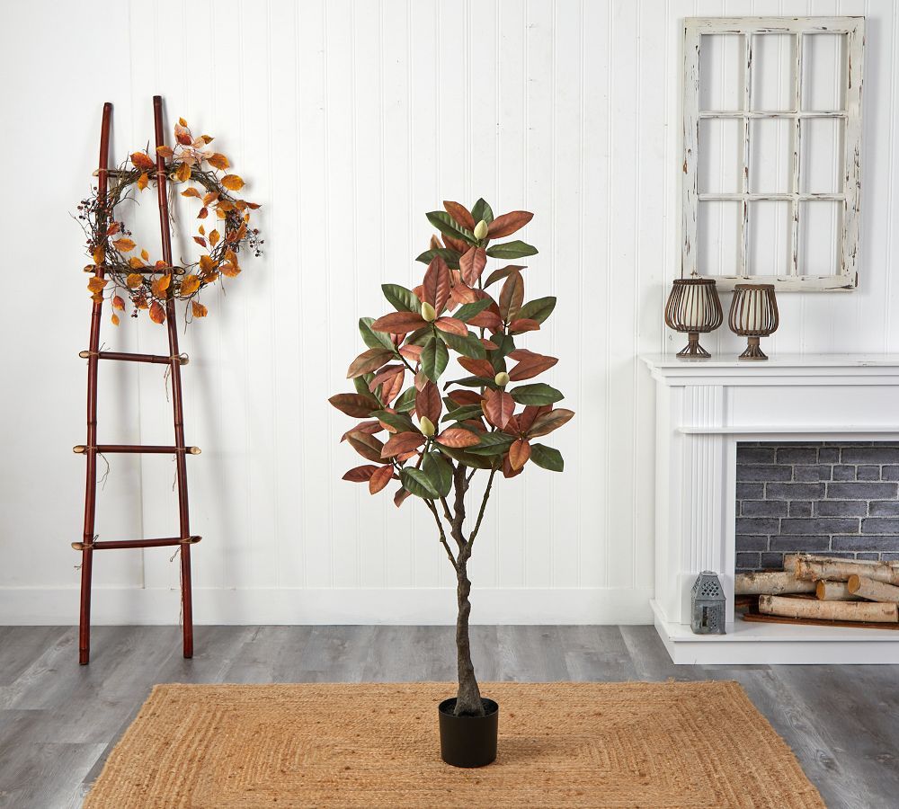 Faux Fall Magnolia Tree | Pottery Barn (US)