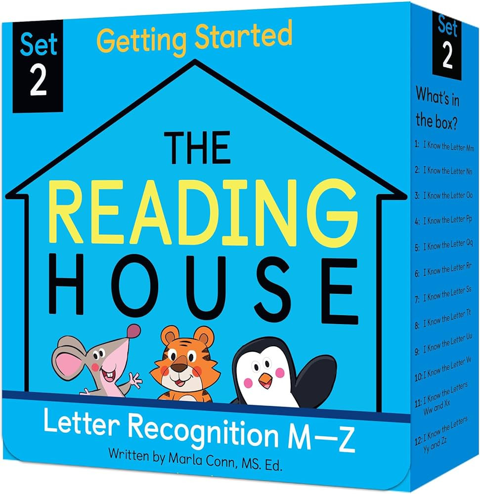 The Reading House Set 2: Letter Recognition M-Z | Amazon (US)