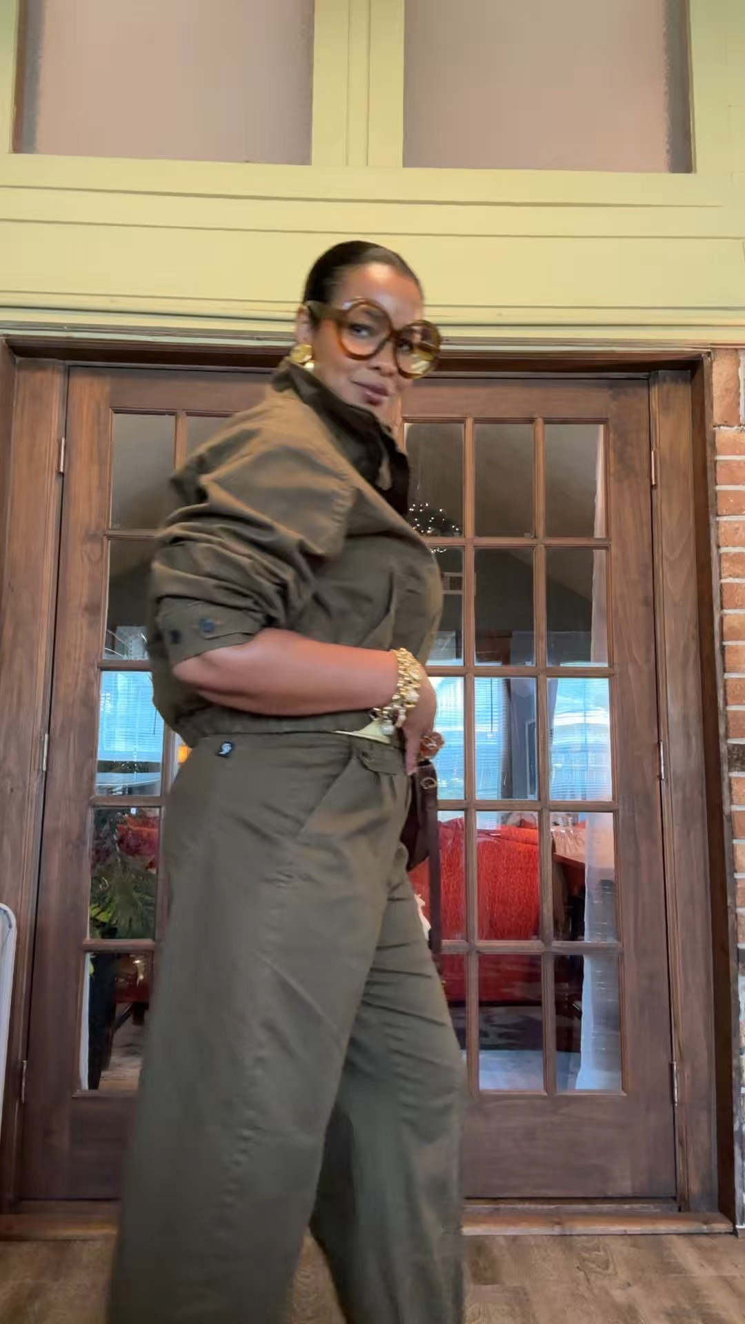 You had to have been there!  The Christopher John Rogers X Old Navy drop sold out fast.  There are still a few pieces left in various colors. 

Pants: size 10
Jacket: size medium 

5’7” 165 lbs 

#LTKTall