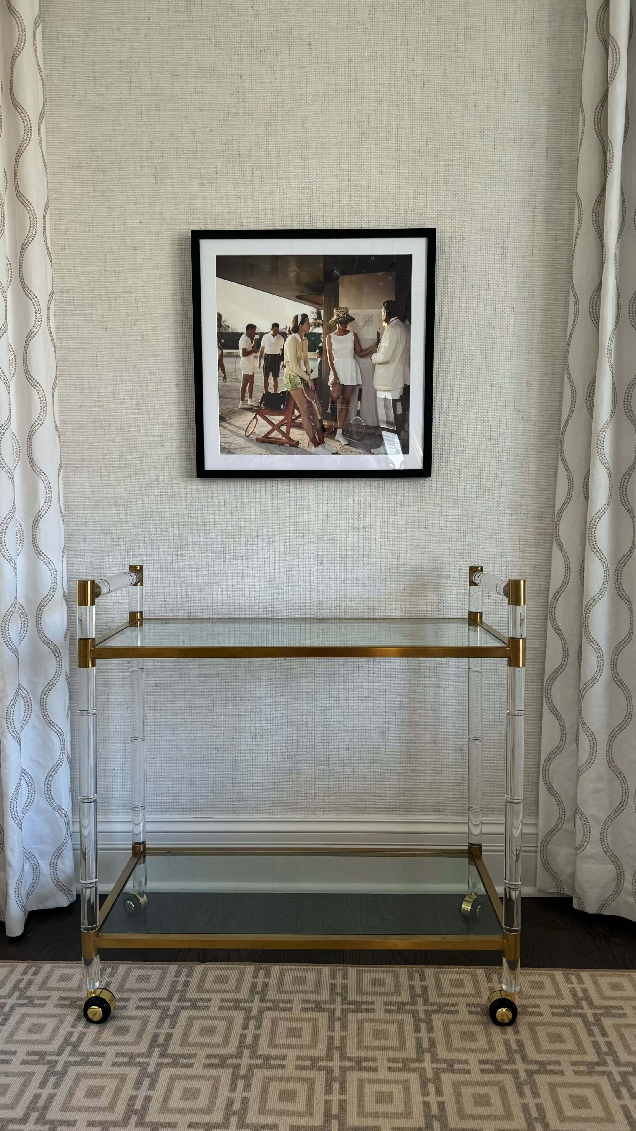 Bar cart styling for spring! 

Bar car decor // spring decor // Easter decor // spring refresh // spring entertaining // champagne flutes // wine glasses // pink wine glass // faux flowers // coffee table books // entertaining tips 

#LTKSeasonal #LTKhome #LTKstyletip