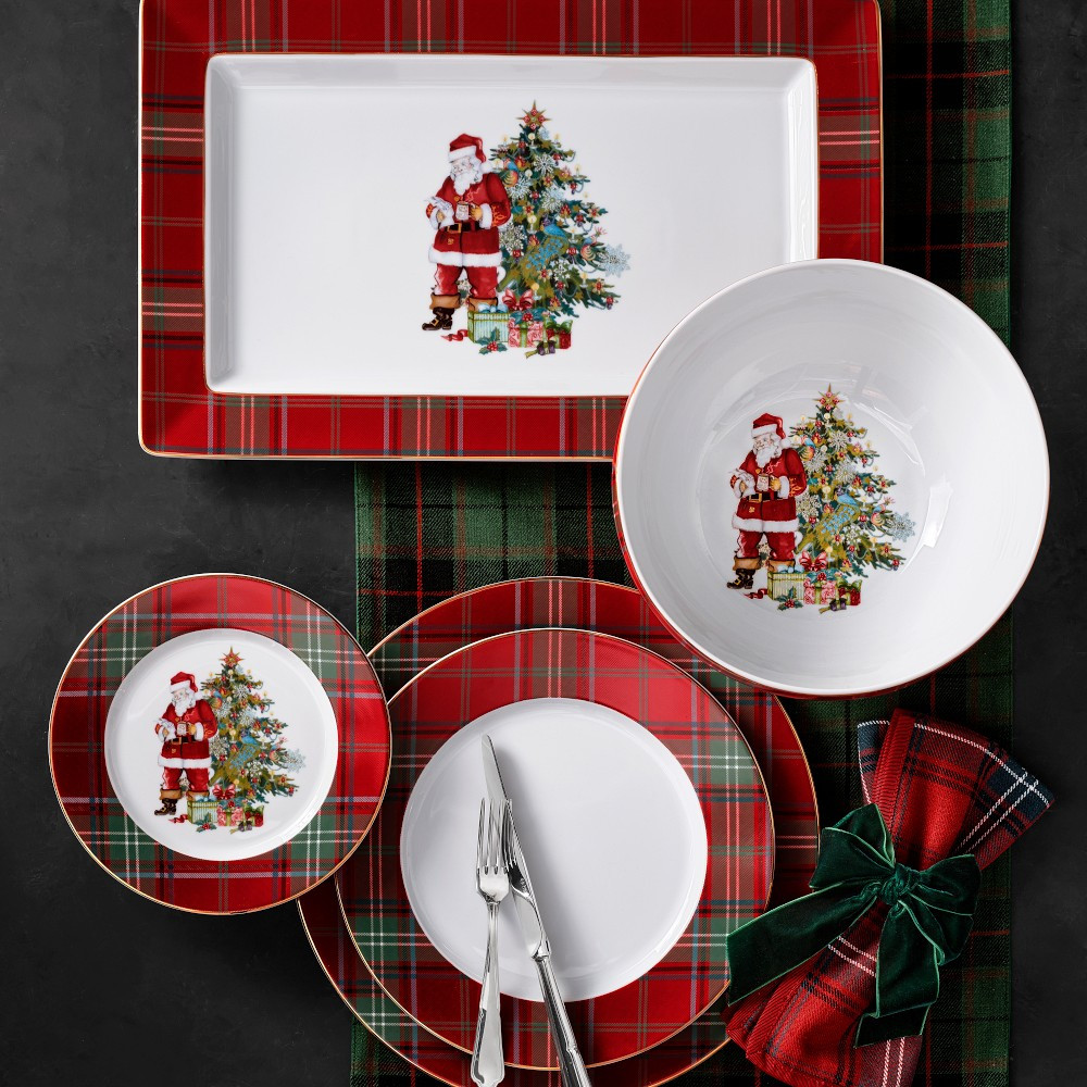 Red Tartan Dinnerware Collection | Williams-Sonoma