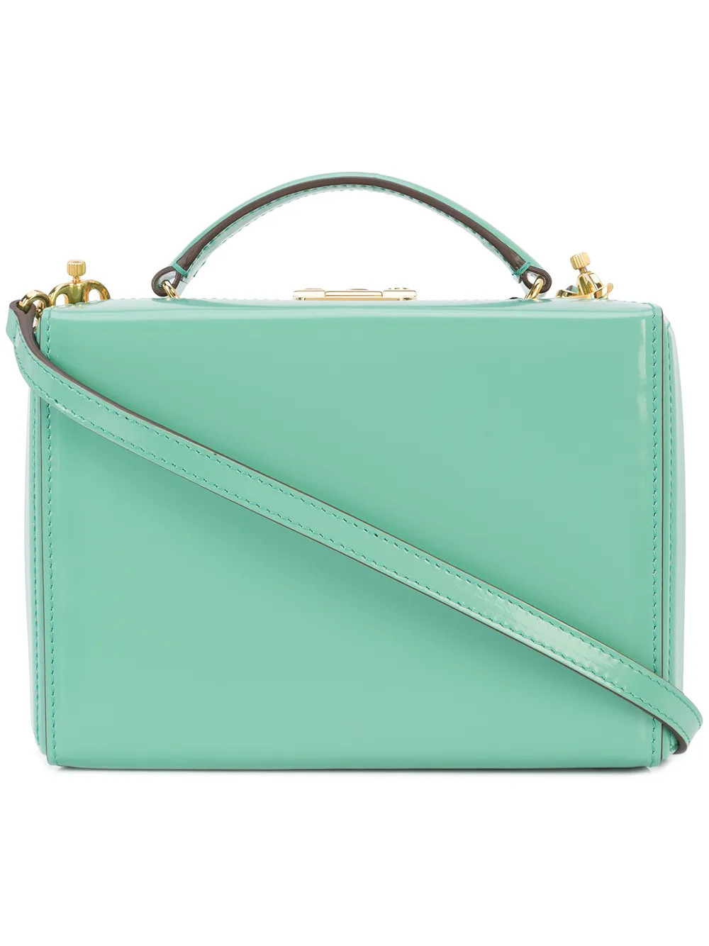 Mark Cross bow crossbody bag - Green | FarFetch US