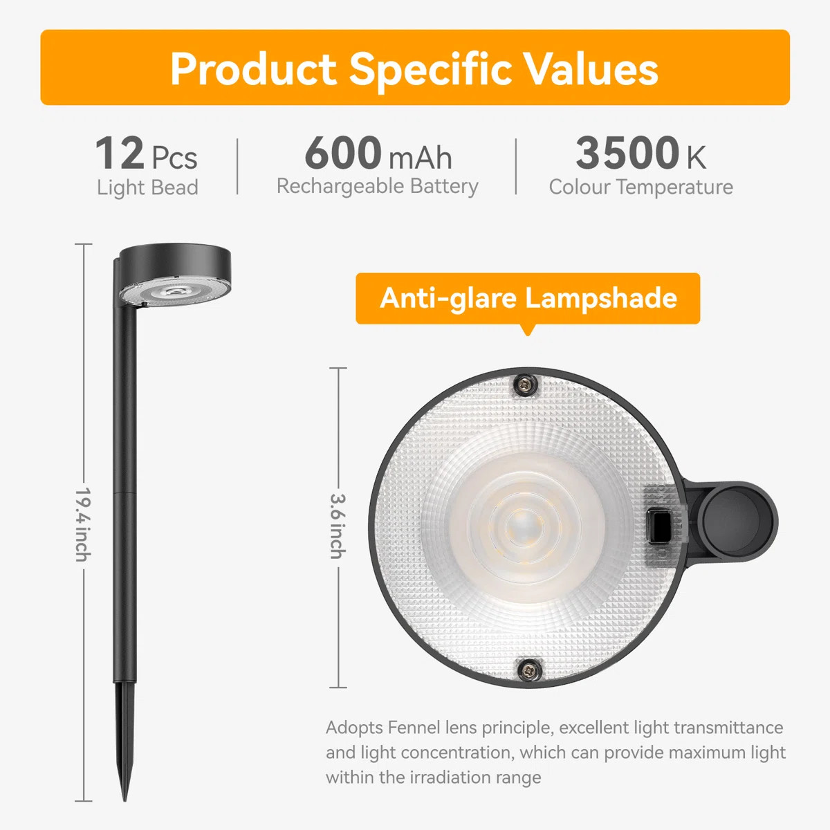 Black Solar Powered Integrated LED Accent Pack (Set of 8) | Wayfair North America