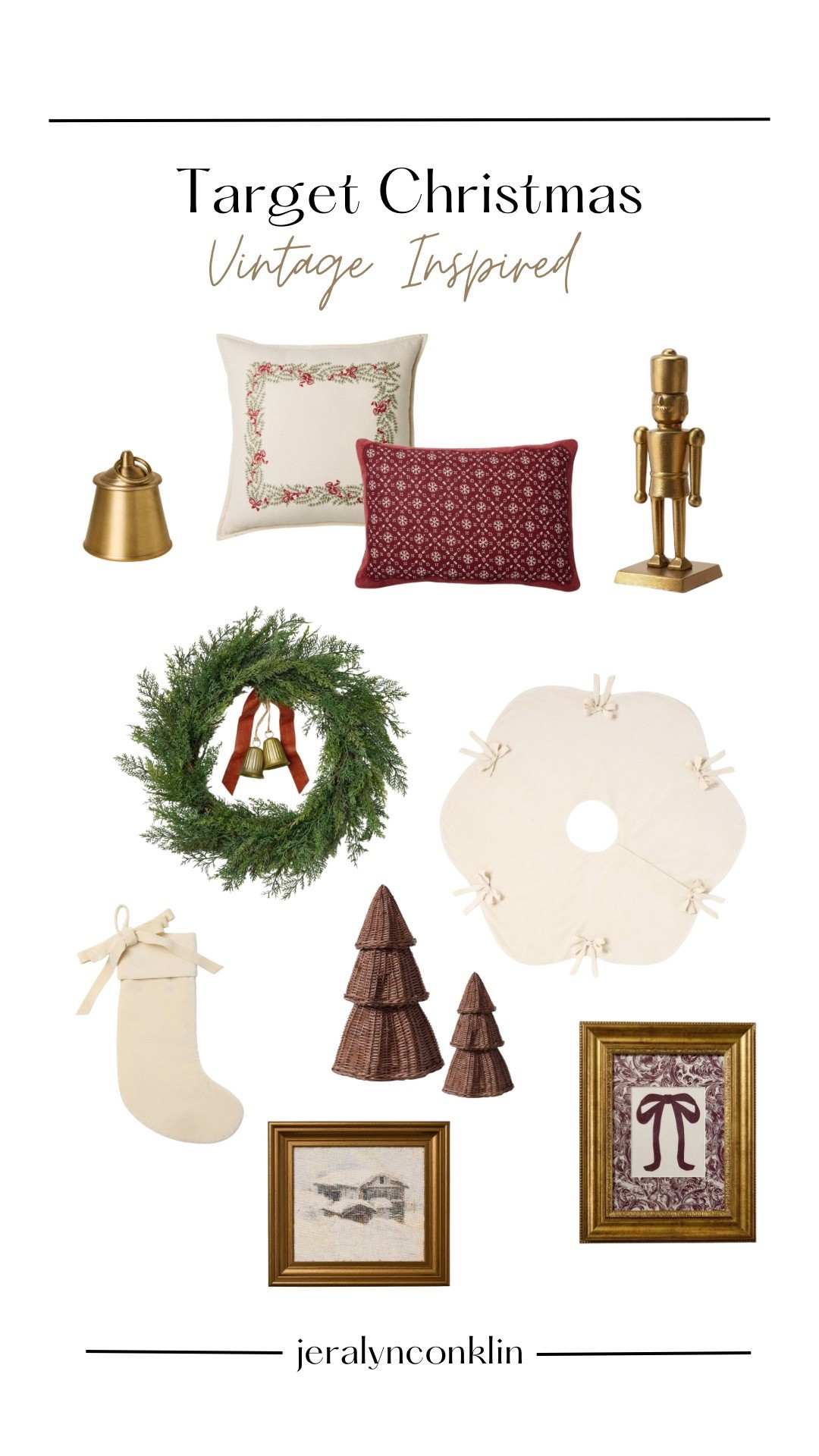 Vintage inspired Christmas at Target 🫶🏻

#christmasdecor #holidaydecor #targetfinds #vintagechristmas #cozychristmas 

#LTKHoliday #LTKHome #LTKSeasonal