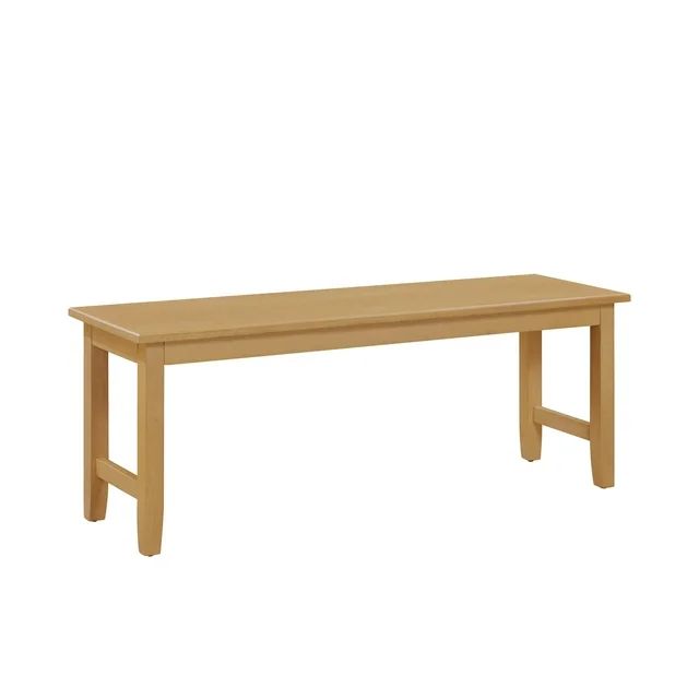 Better Homes & Gardens Bankston Dining Bench, Natural Pine | Walmart (US)