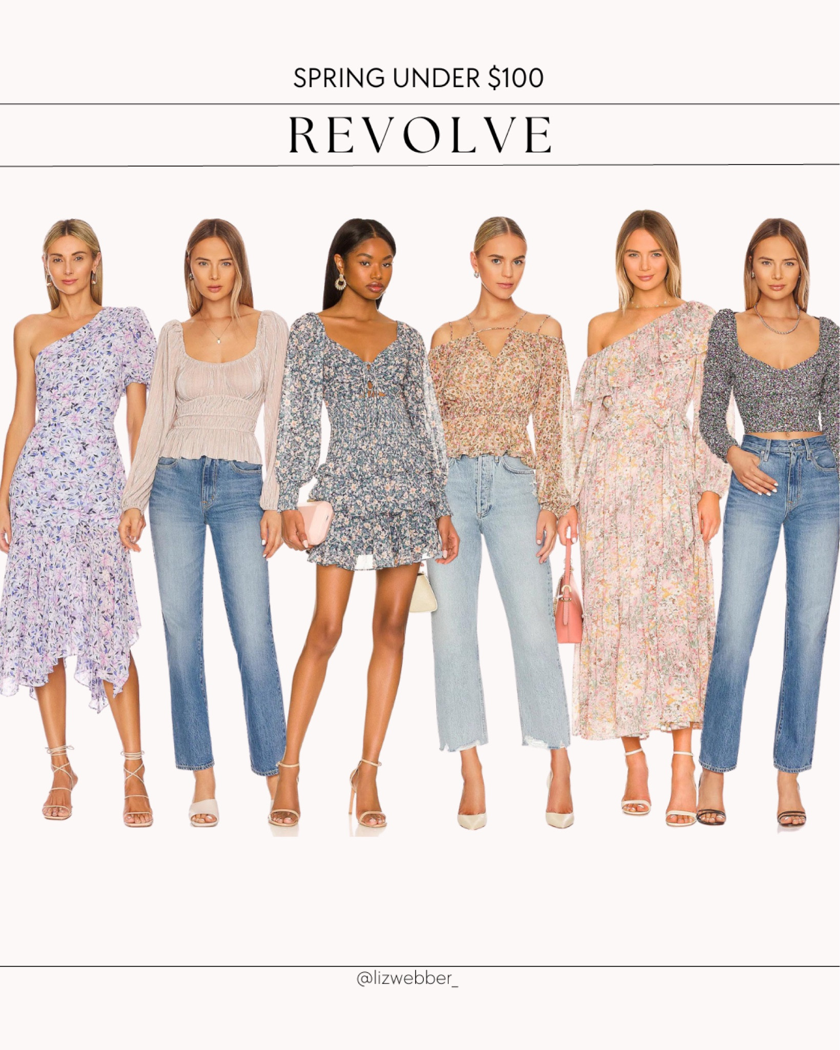 Under $100 spring outfit inspo from Revolve

Spring wedding guest dress, floral dress, floral top, ASTR The Label, spring outfit, spring trends, Revolve finds 

#LTKunder100 #LTKstyletip #LTKSeasonal