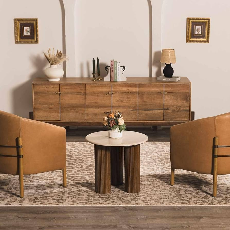 Hauteloom Bonhill Modern Animal Print Area Rug for Living Room, Bedroom, Dining Room - Bohemain L... | Amazon (US)