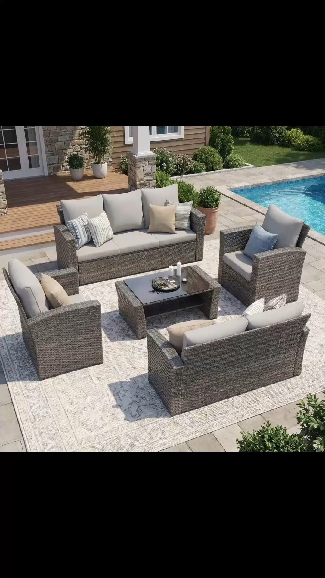 Netherside 7-Person Patio Furniture Set With Cushions

#LTKxMadewell #LTKHome #LTKSaleAlert