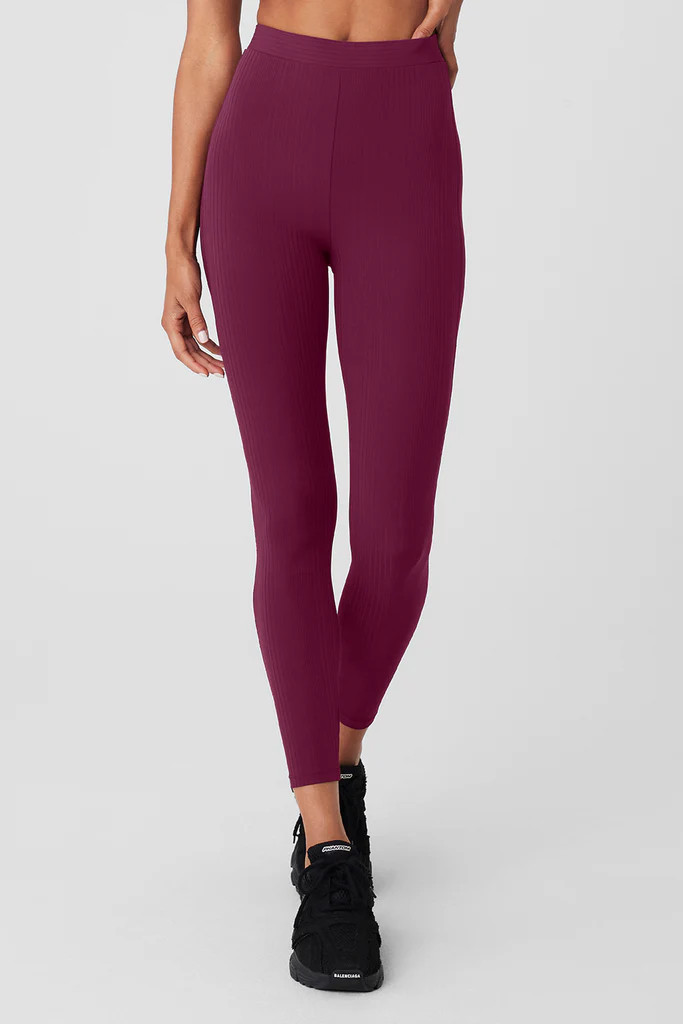 High-Waist 7/8 Run It Back Legging | Alo Yoga (US)
