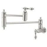 Restoration on Wall Mount Pot Filler Kitchen Faucet, Polished Nickel | Walmart (US)