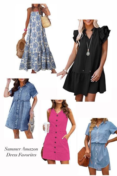 Summer Amazon Dress Favorites!! 

#LTKstyletip #LTKfindsunder50 #LTKSeasonal