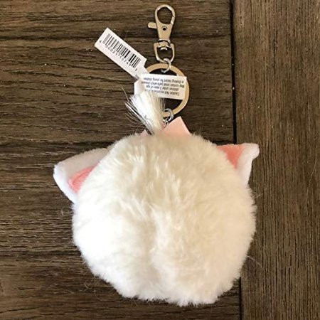 Theme Parks Disney Marie Aristocats White Fluffy Keychain | Walmart (US)