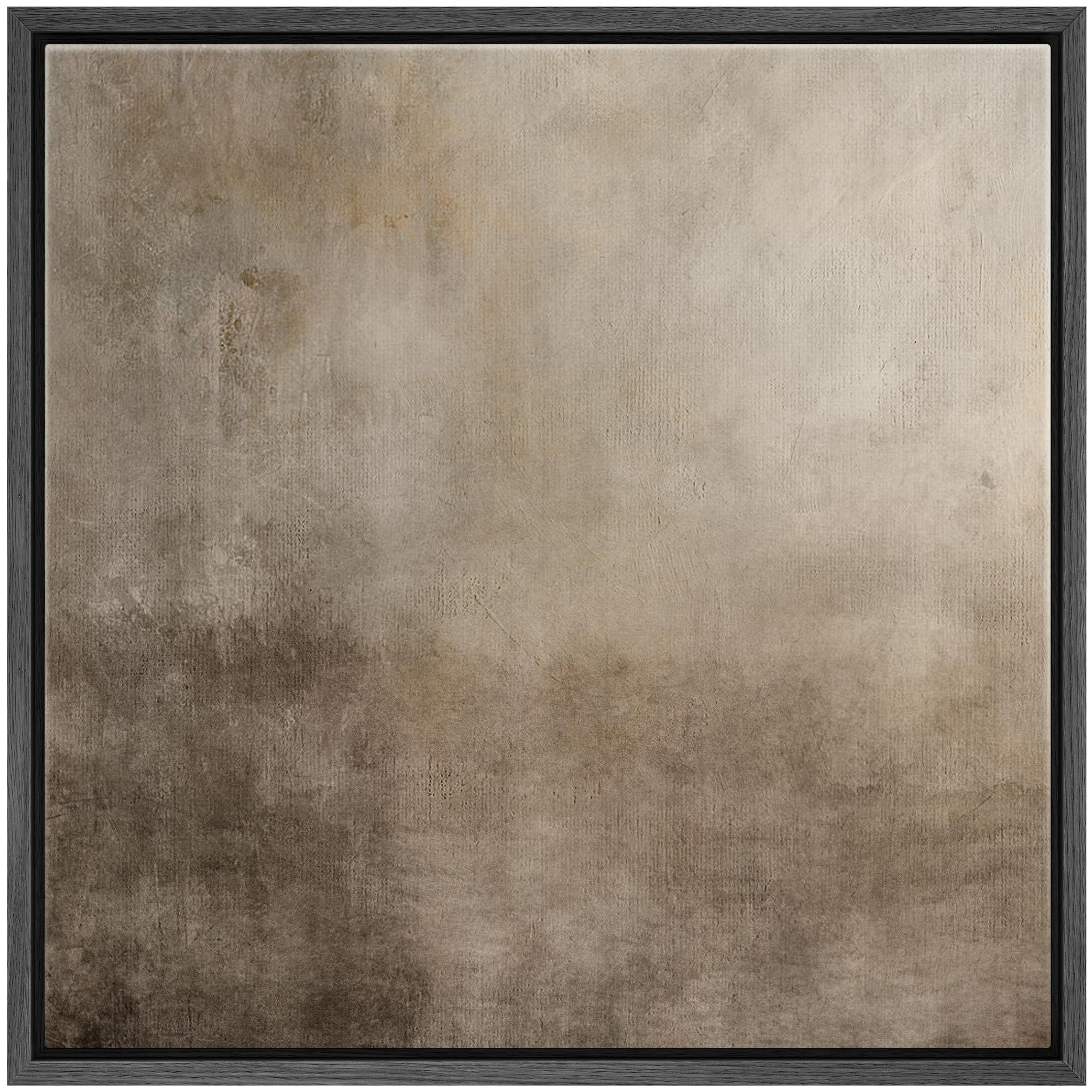 SIGNFORD Framed Canvas Print Wall Art Contemporary Abstract Neutral Tones Nature Wilderness Illus... | Amazon (US)