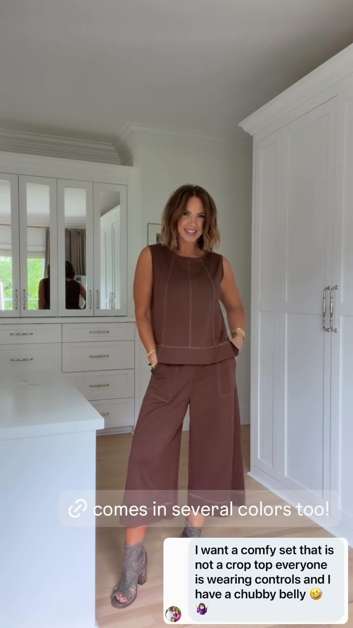 amazon two piece set - so comfy - i’m wearing a medium ♥️

#LTKootd #LTKSaleAlert #LTKSeasonal