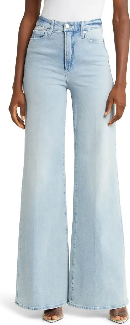 Good American Good Waist Palazzo Jeans | Nordstrom | Nordstrom