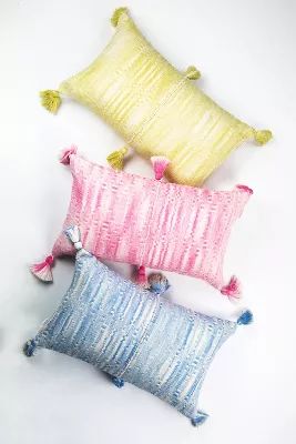 Archive New York Naturally Tie-Dyed Antigua Pillow | Anthropologie (US)