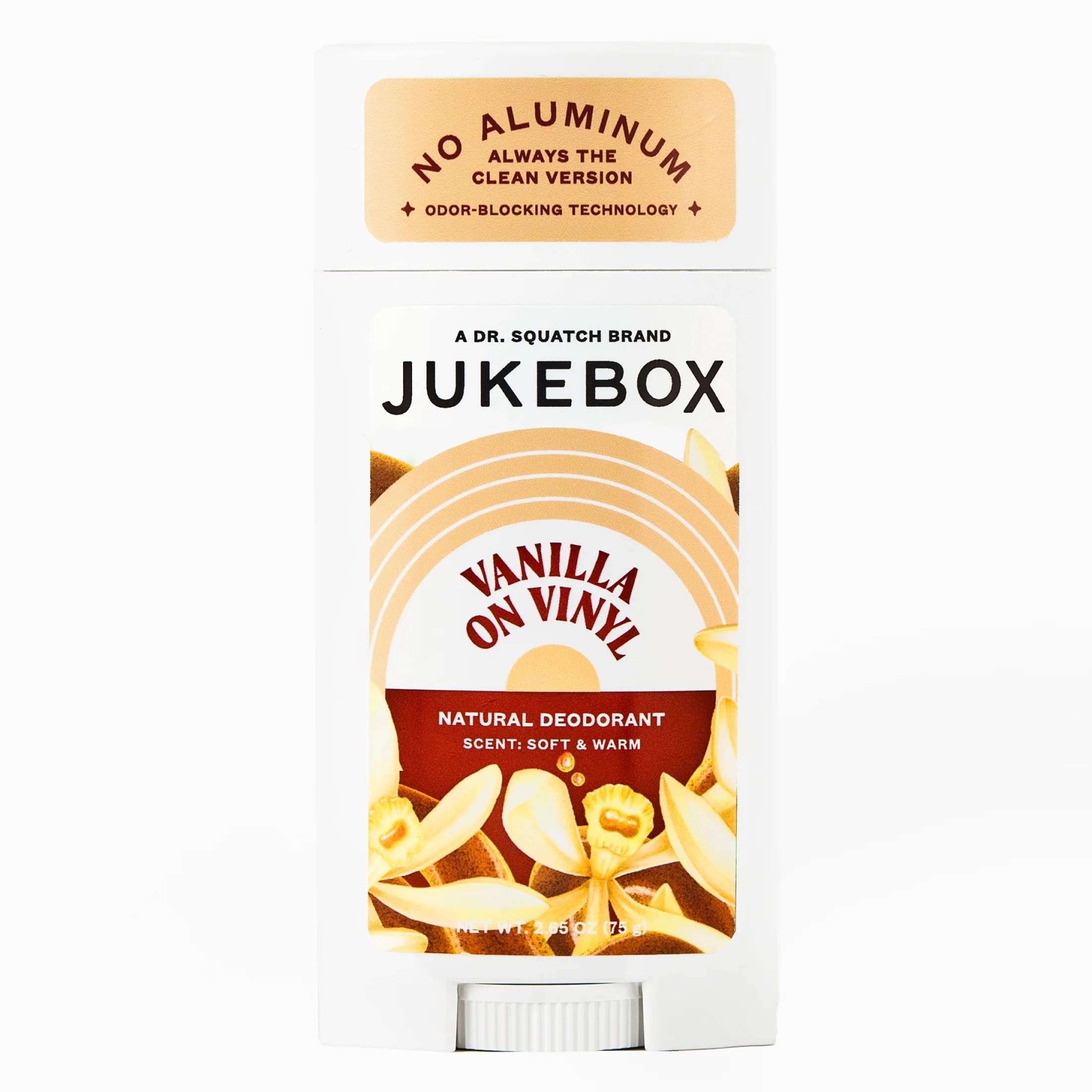 Jukebox Vanilla on Vinyl Natural Deodorant Aluminum Free Deodorant for Women, 2.65 oz | Walmart (US)