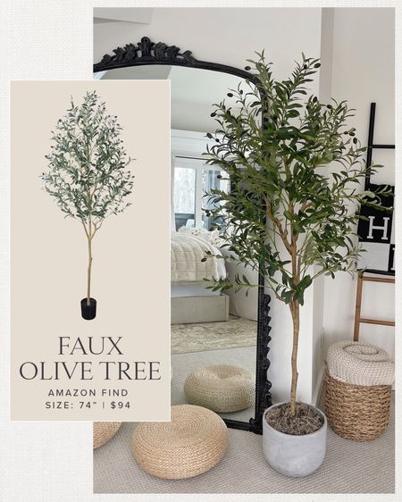HOME \ faux olive tree from Amazon! 72”  and under $100! I used foam and Spanish moss to style it in a cement planter🙋🏻‍♀️

Decor
Bedroom
Living room 
Refresh
Spring 

#LTKhome #LTKfindsunder100