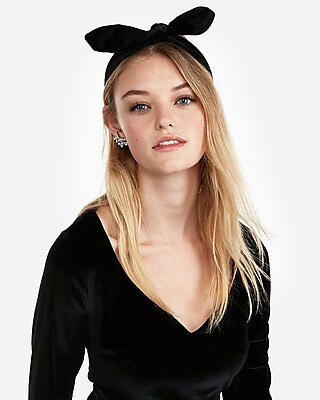 Natasha Velvet Knot Headband | Express