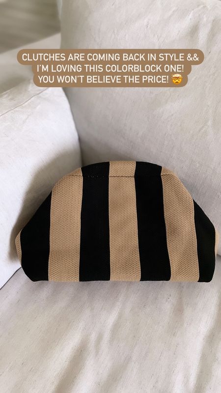 Clutches are coming back in style and I’m loving this colorblock one for spring/summer. You won’t believe the price! Only $30! 🤯

Clutch, small purse, spring outfit, summer outfit, The Stylizt 



#LTKitbag #LTKstyletip #LTKfindsunder50