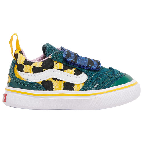 Boys Vans Vans New Skool Crayola - Boys' Toddler Shoe Multi/Multi Size 07.0 | Kids Foot Locker (US)