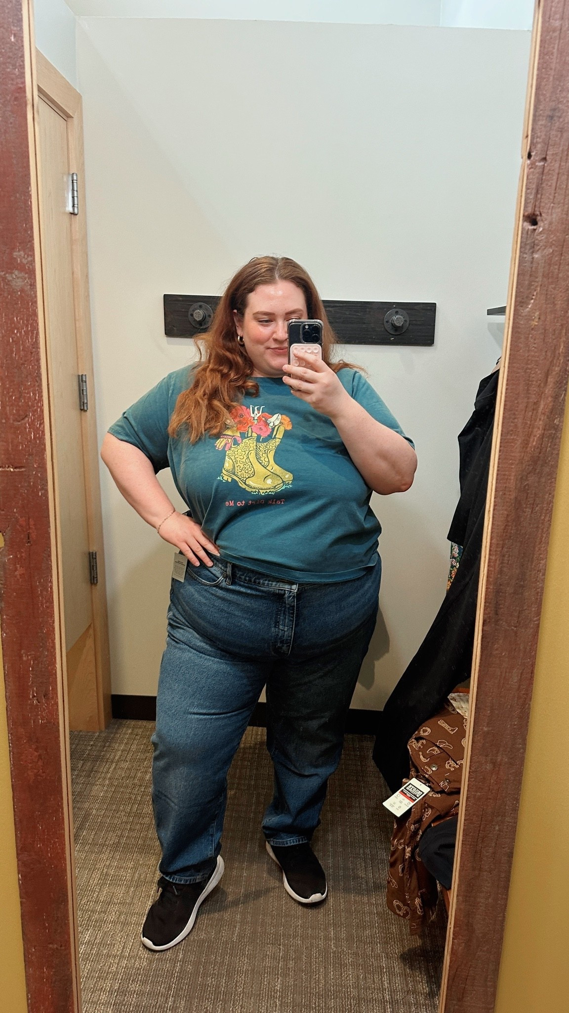 I get asked a lot about true non-stretch denim. These are true non-stretch. I had the size up to a 26! A perfect option if you were looking for a very structured Jean in plus size.

#LTKPlusSize #LTKMidsize